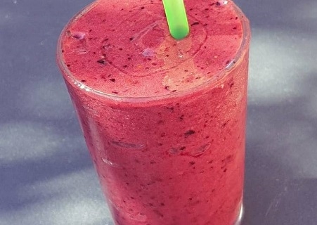 Smoothies fruits rouges